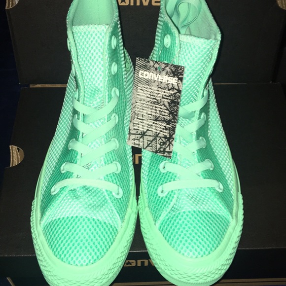 🔥 Converse All Star Textured High Top Sneaker NWT - Picture 7 of 8